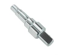 HpLive Stepped Radiator Spanner, 10-21mm Fit Step Wrench with Square Shank for 1/2Inch Ratchet Handle