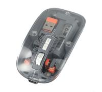 HpLive Stylish Clear Casing on This Multi Mode USB & Compatible Computer Mouse Providing Seamless Functionality With Long Life (Gray)