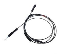 Hplive Tailgate Release Cable for Honda Civic 4-Door 1.3/1.7L 2001-2005, Fuel Tank Cable Replacement for OEM 74880-S5A-A02, Black Car Boot Cable