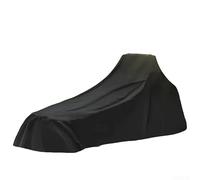 HpLive Tractor Tarpaulin Waterproof Dust Cover Oxford Fabric Garage Protective Cover for Ride-on Mower 480 x 193 x 218 cm Black