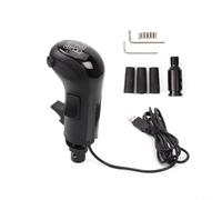 HpLive USB Truck Simulator Shifter with High-Low Gear Simulator, Compatible with Logitech G25/G27/G29/G920/G923 and Thrustmaster TH8A