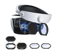 HpLive VR Glasses with Prescription for PlayStation VR2 Blue Light Filter and ABS Protective Frame Quick Change Design