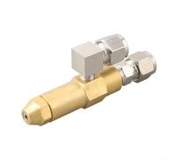 HpLive Waste Oil Burner Nozzle with Dual Siphon Design for Efficient Air Atomization, for Heavy Oil and Other Fuels