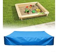 HpLive Waterproof Sandpit Cover, Oxford Fabric, Protective Cover for Sandpit, Playground, Garden, Blue (200 x 200 x 20 cm)