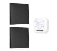 HpLive Waterproof Wireless Remote Control Switch for Lighting Systems, Battery Operated, for Indoor and Outdoor Use (2-1)