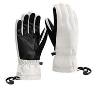 HpLive Winter Gloves Men Women Touchscreen Windproof Water Resistant Thermal Fleece Lined Snow Cycling Running Driving Outdoor(white XL)