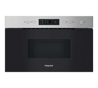 HPM K12C XUK Class 2 Built-In Microwave with Grill - Stainless Steel