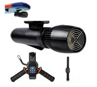 HPMCVE Underwater Scooter with 500W Brushless Motor, 9 Speed Control Sea Thruster, Diving & Snorkeling Waterproof Power Device for barca in pelles, Compatible with Sports Cameras, Handheld Jet