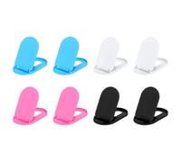 Hpmjz 8 PCS Cell Phone Stand Foldable Cell Phone Holder Adjustable Tablet Stand Multi-Angle Cradle Universal Kickstand for Desk Smartphones Watching Video Recording Reading Office Home