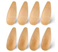 Hpmjz 8pcs Bamboo Deodorant Cream Applicators Multifunction Facial Applicator Portable Makeup Beauty Tools Set Bamboo Face Mask Spatula Beauty Spa Mini Spoon for Deodorant