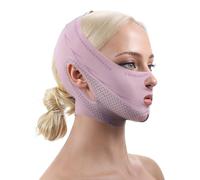 Hpmjz V Line Lifting Mask Reusable Face Strap Chin Strap for Sleeping Adjustable Double Chin Reducer Breathable Chins Up Patch V-Shaped Face Mask for Women Girls Cheeks