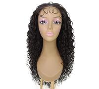 HPO Asia Curly Hair 30 in Long 5x5 Wig, Heat Resistant Fibers, Multiple Shades of Natural & Blended Colors