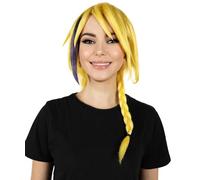 HPO Elemental Energy Waves Short Blonde Wig | Adult Heat-Resistant Synthetic Hair for Cosplay, Halloween, Costume Looks