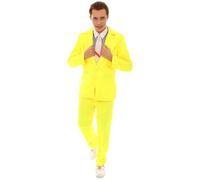 HPO Glam Rock Star Costume Suit - 70s Inspired Outfit for Men - Halloween & Party Wear