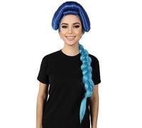 HPO HALLOWEEN PARTY ONLINE Women’s Spiral Braid Updo Wig | Multiple Bun Style with Heat-Resistant Synthetic Hair for Cosplay, Costume & Events