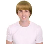 HPO Men’s Blonde Bangs Wig, Ideal for English Ultimate Fighting Championship and Costume Parties
