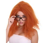 HPO Orange Women's TV/Movie Wig Premium Capless & Breathable Design