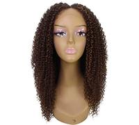 HPO Serenity Curly Ringlet 22 in Long Lace Front Wig, Heat Resistant Fibers, 20+ Shades of Natural, Dip Dyed, & Blended Colors