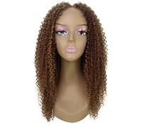 HPO Serenity Curly Ringlet 22 in Long Lace Front Wig, Heat Resistant Fibers, 20+ Shades of Natural, Dip Dyed, & Blended Colors