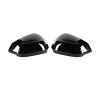 HPONCHD Door Mirror Cover Caps for Audi Q3 Sportback F3 2019-2024, Pair Wing Mirror Cover Cap, Wing Mirror Cap Shell Case, Durable, Outlook, Car Accessories, Piano Black