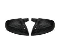 HPONCHD Door Mirror Cover Caps for Audi Q7 4M 2016-2024, Pair Wing Mirror Cover Cap, Wing Mirror Cap Shell Case, Durable, Outlook, Car Accessories, Carbon Fiber A