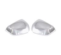 HPONCHD Door Mirror Cover Caps for Audi RS Q3 Sportback F3 2019-2024, Pair Wing Mirror Cover Cap, Wing Mirror Cap Shell Case, Durable, Outlook, Car Accessories,Electroplated Silver