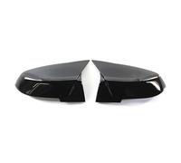 HPONCHD Door Mirror Cover Caps for BMW 1 Series F20 F21 2012-2019, Pair Wing Mirror Cover Cap, Wing Mirror Cap Shell Case, Durable, Outlook, Car Accessories, Piano Black B