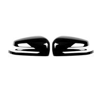 HPONCHD Door Mirror Cover Caps for Mercedes-Benz B-Class W246 2012-2019, Pair Wing Mirror Cover Cap, Wing Mirror Cap Shell Case, Durable, Outlook, Car Accessories, Piano Black