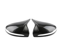 HPONCHD Door Mirror Cover Caps for Mercedes-Benz GLB-Class X247 2019-2024, Pair Wing Mirror Cover Cap, Wing Mirror Cap Shell Case, Durable, Outlook, Car Accessories, Carbon Fiber Grain A