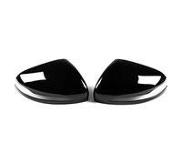 HPONCHD Door Mirror Cover Caps for Mercedes-Benz GLS-Class X167 2019-2024, Pair Wing Mirror Cover Cap, Wing Mirror Cap Shell Case, Durable, Outlook, Car Accessories, Piano Black