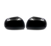 HPONCHD Door Mirror Cover Caps for Toyota bB QNC20 2009-2016, Pair Wing Mirror Cover Cap, Wing Mirror Cap Shell Case, Durable, Outlook, Car Accessories, Piano Black
