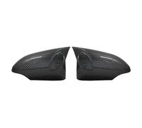 HPONCHD Door Mirror Cover Caps for Toyota Etios Cross 2014-2016, Pair Wing Mirror Cover Cap, Wing Mirror Cap Shell Case, Durable, Outlook, Car Accessories, carbon fiber pattern A