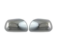 HPONCHD Door Mirror Cover Caps for Toyota Previa XR50 2006-2019, Pair Wing Mirror Cover Cap, Wing Mirror Cap Shell Case, Durable, Outlook, Car Accessories,Electroplated silver