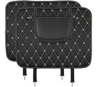 HPOUYDB Car Anti-Kick Protector Mats, for BMW X5 G05 2019-2022 Front seat back pad Waterproof Anti Dirt Mud Protection, Car Accessories