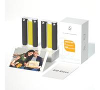 HPRT CP4100/CP4000L 4X6 Photo Paper 108 Sheets and 2 Ribbons, Papel fotográfico para impresora iDPRT PRT CP4100/CP4000L Phone WiFi Instant Color Picture Sublimation Printer