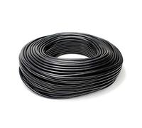HPS HTSVH35-BLKx10 Black 10' Length High Temperature Silicone Vacuum Tubing Hose (60 psi Maxium Pressure, 3.5mm ID)