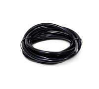 HPS HTSVH35-BLKx5 Black 5' Length High Temperature Silicone Vacuum Tubing Hose (60 psi Maxium Pressure, 3.5mm ID)