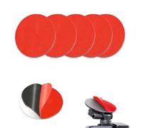 HPSOM Double Sided Sticky Pads, 5 PCS 50mm Round Dash Cam Mount Sticky Adhesive Pads Compatible with Nextbase Front and Rear Cameras, Replacement Mounting Tape Dash Cam Sticky Pad for Walls