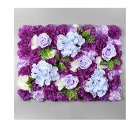 HPTHLY 23.62X15.75 Inch Artificial Flower Wall Screen Panel, For Home Photography Stage Background Decoration,1pcs