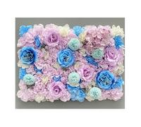 HPTHLY Artificial Flower Wall Panels,60×40Cm Flowers Wall Mat Flower Panels For Backdrop Wedding Wall Decorations,1pcs