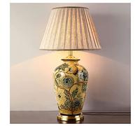 HPTHLY Bedside Lamp Table Lamp Table Lamp American Vintage Ceramic Table Lamps Traditional Nightstand Lamp For Bedroom Living Room Office Nightstand Lamp Tab