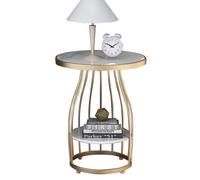 HPTHLY Coffee Tables White Bedside Table Side Table For Bedroom Modern Nightstand Round Sofa Console Tables Telephone Table End Table Living Room Balcony Bed