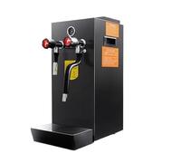 HPTHLY Commercial Automatic Electric Stainless Steel High Capacity Bubble Tea Shops Water Boiler Steam Heater Equipment Boiling Make Your Life Easier (Black)