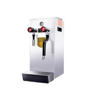 HPTHLY Commercial Automatic Electric Stainless Steel High Capacity Bubble Tea Shops Water Boiler Steam Heater Equipment Boiling Make Your Life Easier (Silver)