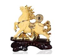 HPTHLY Crystal Decorative Tree Of Life Resin Gold Immediately Make A Fortune Decoration Living Room Creative Home Office Decoration Opening Ceremony Crafts Feng Shui T