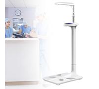 HPTHLY Digital Scales for Body Weight Professional Multifunctional Physician Scale Professional Doctor Office Medical Scale for Measure Height 440Lbs Capacity,Medical Body