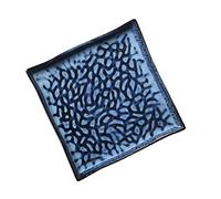 HPTHLY Enamel Plates Japanese Serving Tray Pie Plates Enamel Sushi Platter Sushi Serving Ceramic Dinner Plates Decorative Tray Ceramic Fish Plates Dishes Tray Pasta Tableware,As Shown-21.2 * 2cm