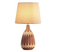 HPTHLY European Style Ceramic Table Lamp, Bedroom Simple Modern Fashion Desk Lamp, Warm Wedding Wedding Room Bedside Night Light, Decor Light For Ambient, Ki(Purple)