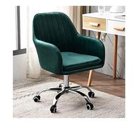 HPTHLY High Back Mesh Home Office Chair Adjustable Swivel Desk Chair With Thick Cushion Pad For Comfort Blue Color Ergonomic Computer Desk Chair For Home Off(Green-#1)