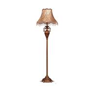HPTHLY Lamp Stand Floor Lamp Standing Light European Living Room Floor Lamp Creative Country Retro Vertical Table Lamp Simple Study Bedroom Bedside Lamp Stan